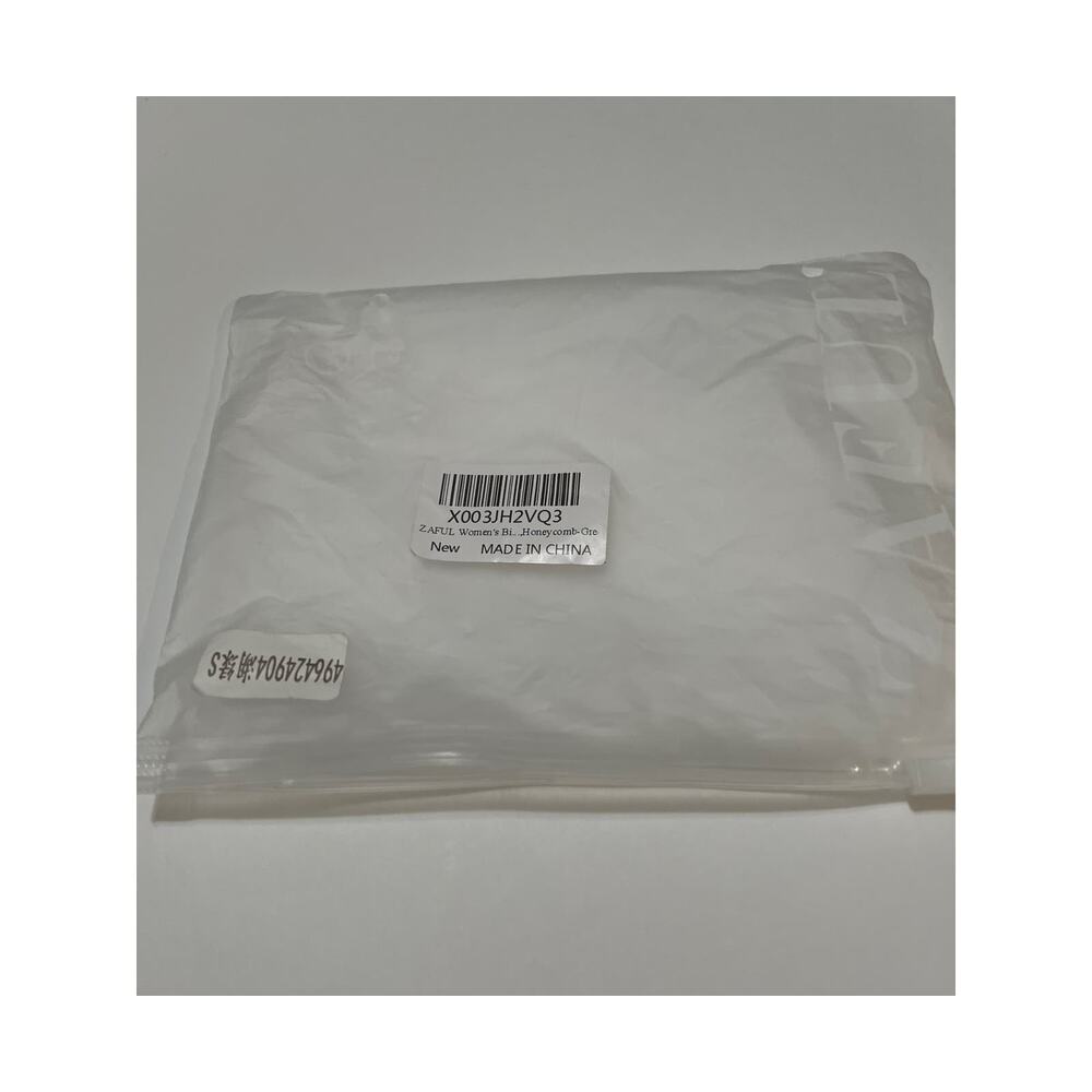 ZAFUL Cutout Bikini Set with Adjustable Straps Honeycomb Green NWT Size 4 - Picture 11 of 12